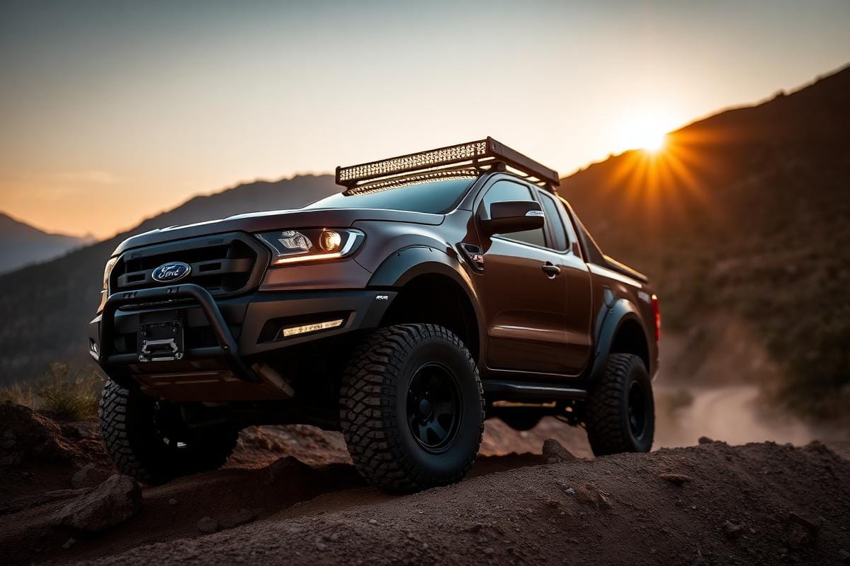 ¿Qué tamaño máximo de neumático calza en una Ford Ranger?